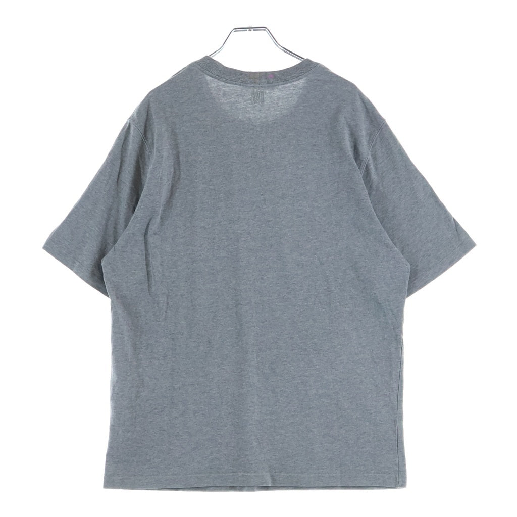 AMI Alexandre Mattiussi(アミアレクサンドルマテュッシ) T-Shirt ハートロゴ刺繍 半袖Tシャツ グレー E21HJ128.726