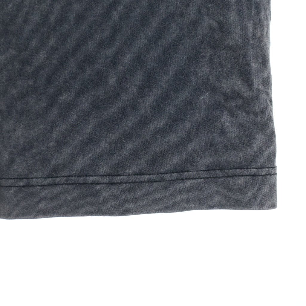 ALEXANDER WANG(アレキサンダーワン) Washed T-Shirt エンボスロゴ 半袖Tシャツ グレー
