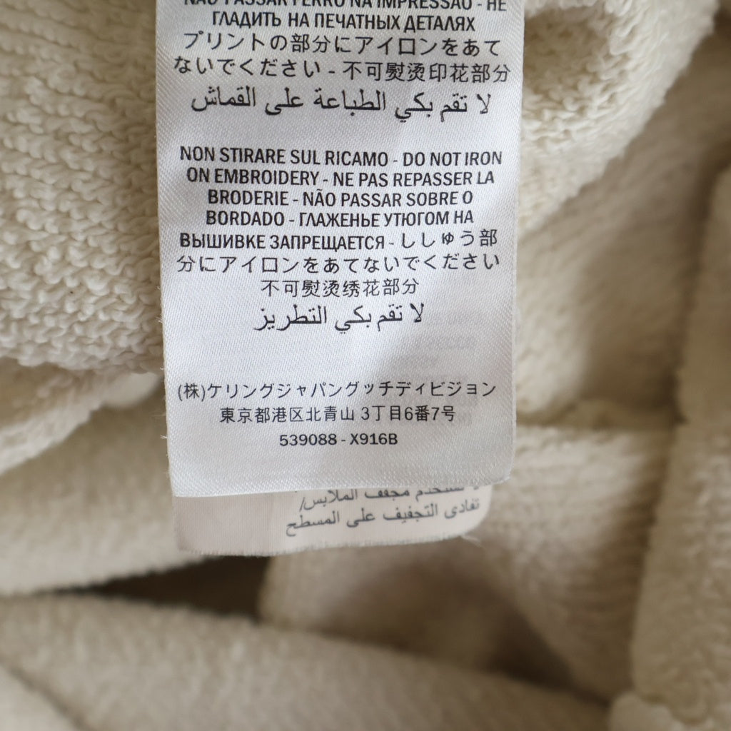 GUCCI(グッチ) Sweatshirt 井出ちかえ スパンコール装飾クルーネックスウェットトレーナー アイボリー 539088 X916B