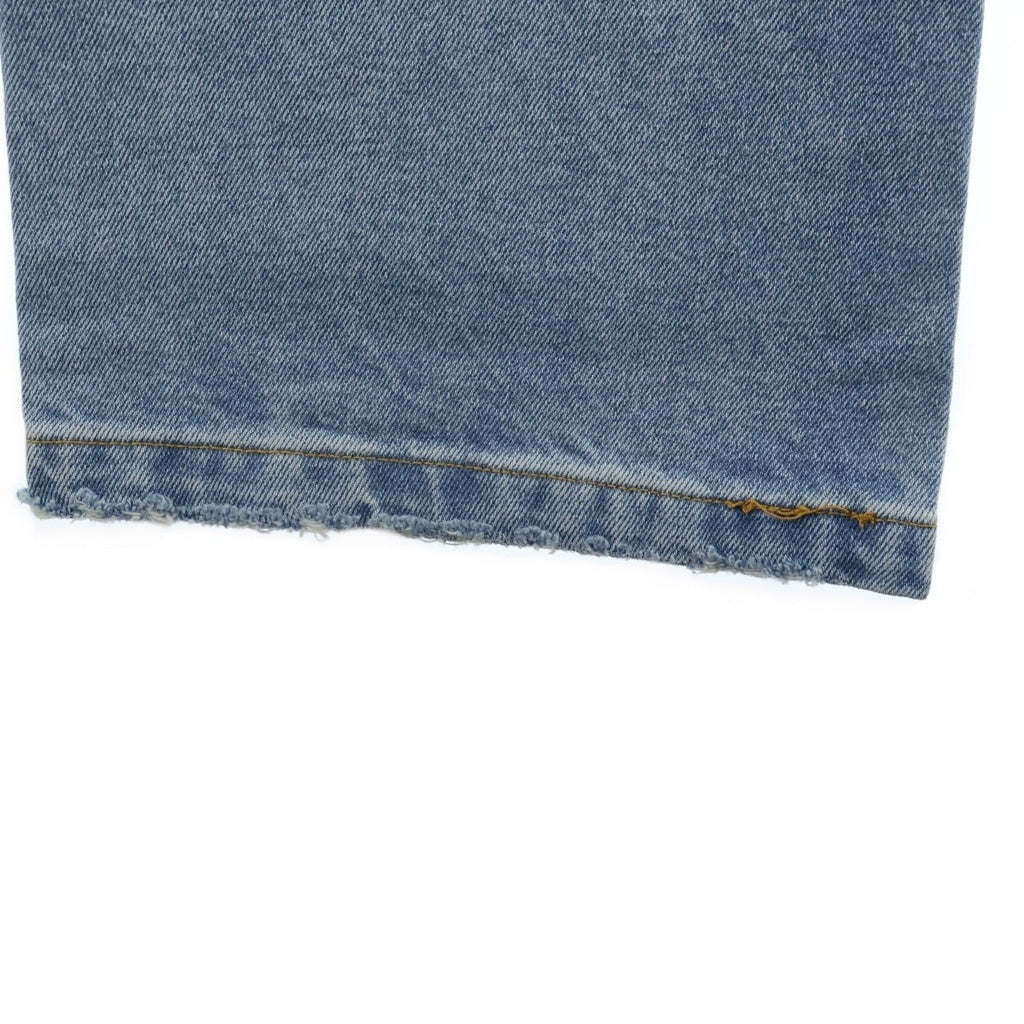 BIRTH OF ROYAL CHILD(バースオブロイヤルチャイルド) Fireworks Washed Denim スパンコール装飾 デニムパンツ インディゴ