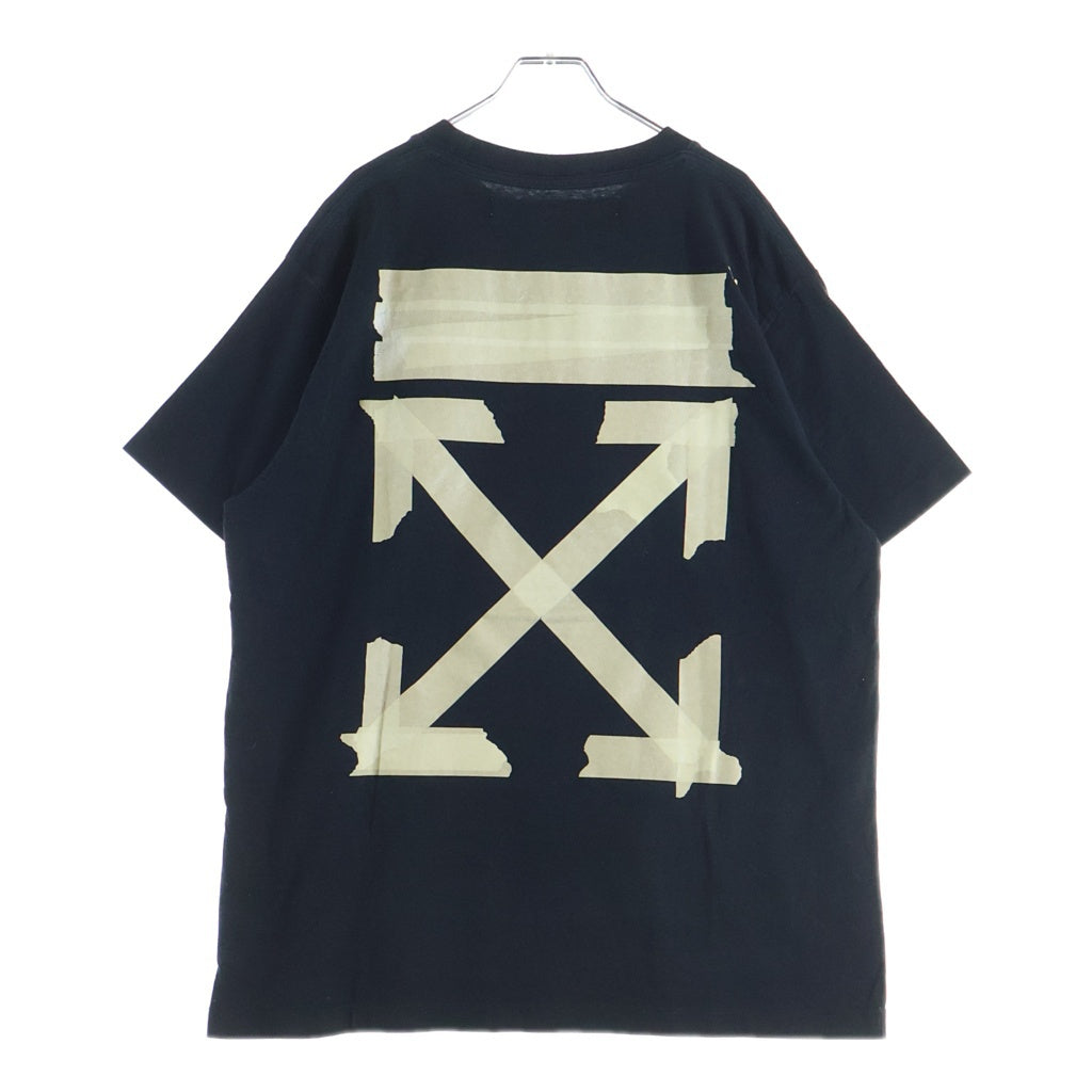 OFF-WHITE(オフホワイト) 20SS Tape Arrows T-Shirt 半袖Tシャツ ブラック OMAA038R20185002
