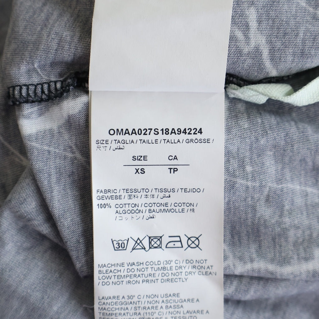 OFF-WHITE(オフホワイト) 18SS Spray T-Shirt 半袖Tシャツ グレー OMAA027S18A94224