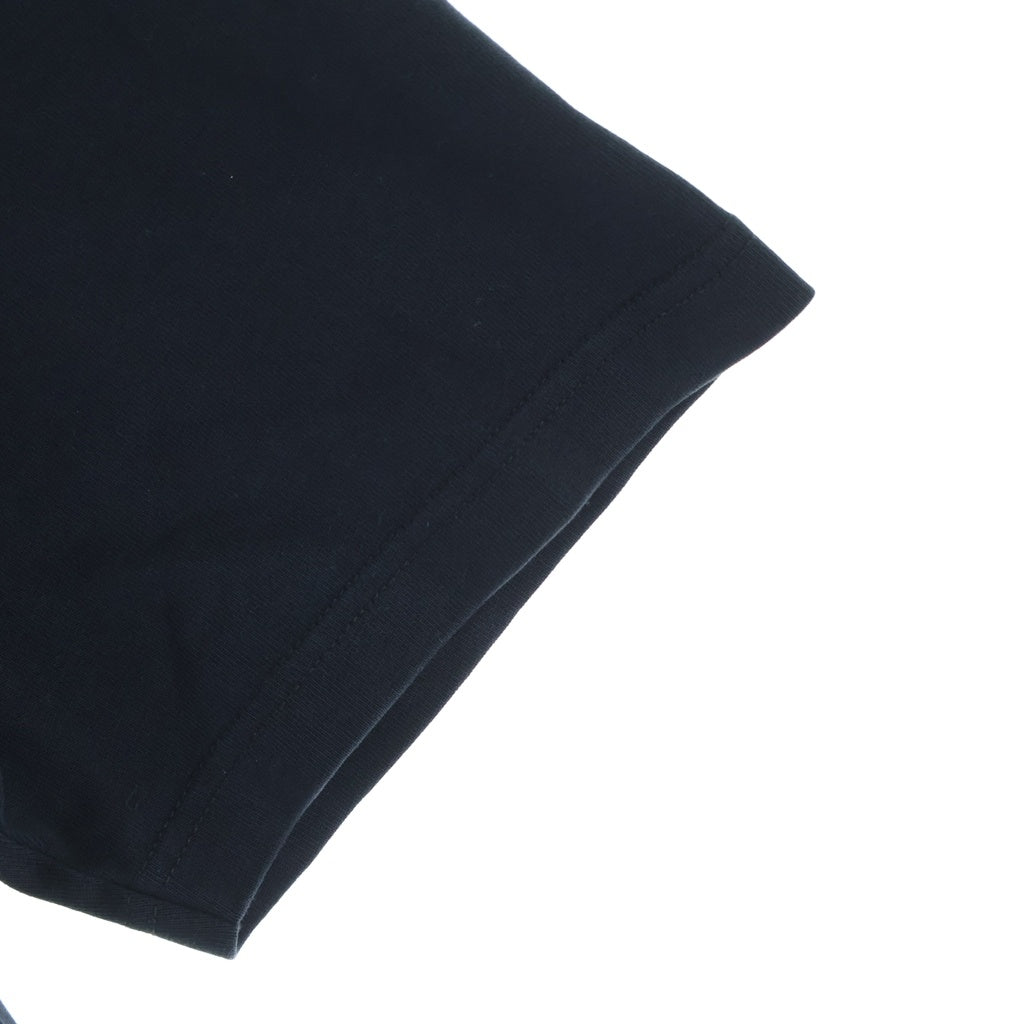 AMI Alexandre Mattiussi(アミアレクサンドルマテュッシ) T-Shirt ハートロゴ刺繍 半袖Tシャツ ブラック A21HJ128.726