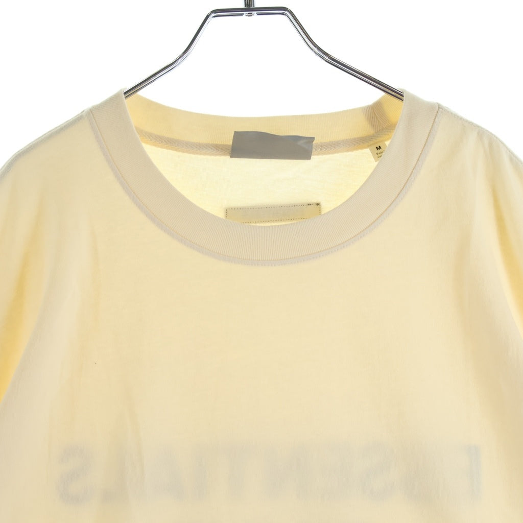 FEAR OF GOD ESSENTIALS(フィアオブゴッド エッセンシャルズ) S/S T-SHIRT ラバーロゴ 半袖Tシャツ アイボリー