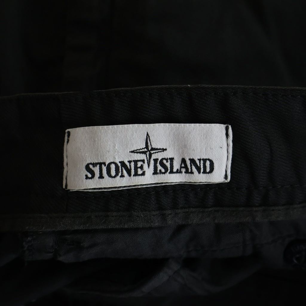 STONE ISLAND(ストーンアイランド) RE-T Cargo Pants ロゴワッペン カーゴパンツ グレー 731531310