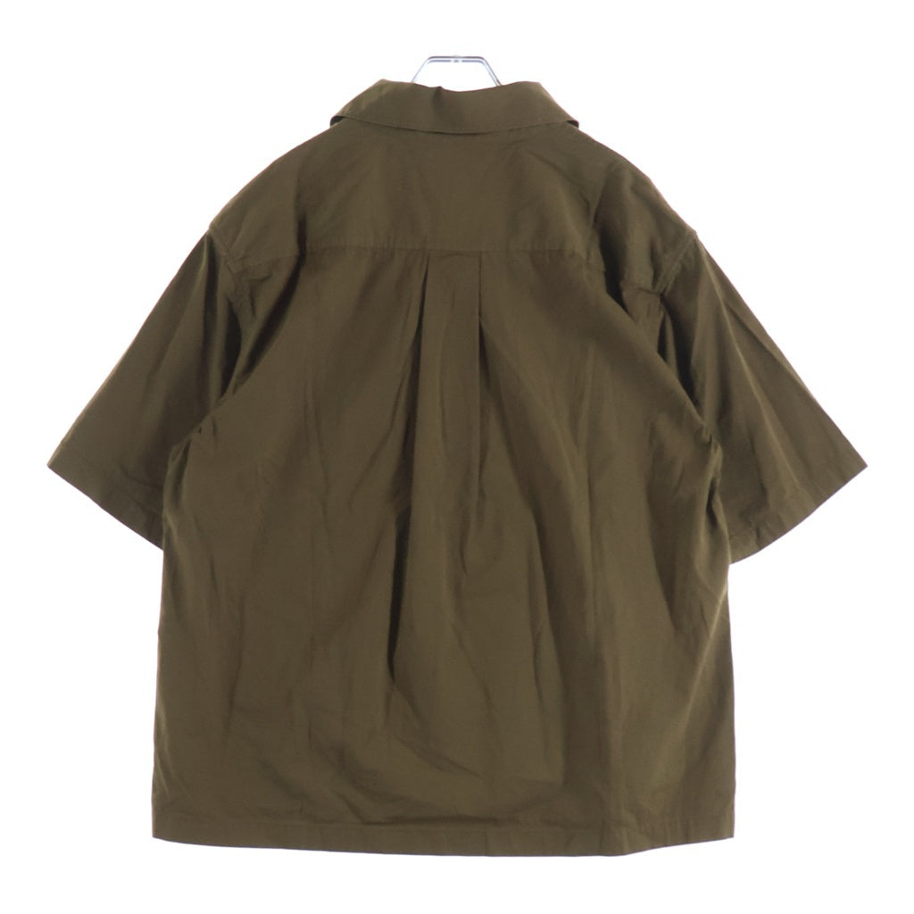 BOTTEGA VENETA(ボッテガヴェネタ) S/S Shirt ハーフボタン 半袖シャツ ベージュ 725676 VA5Y0