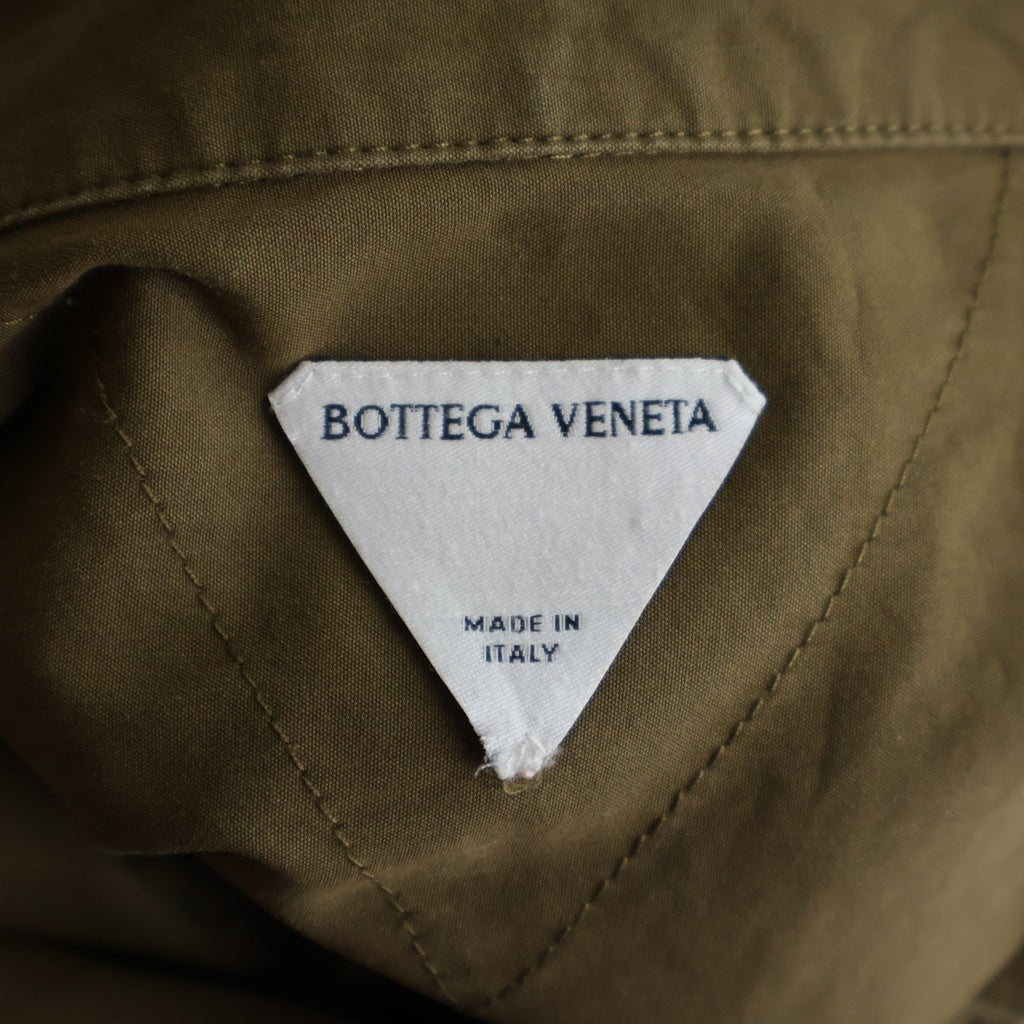 BOTTEGA VENETA(ボッテガヴェネタ) S/S Shirt ハーフボタン 半袖シャツ ベージュ 725676 VA5Y0