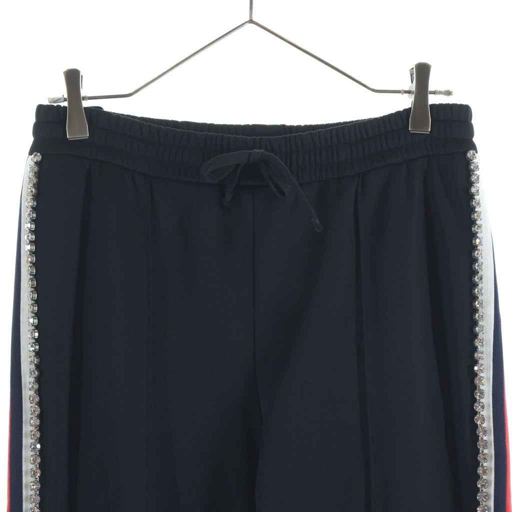 GUCCI(グッチ) Jogger Pants ラインストーン装飾 ジョガーパンツ ブラック 489720 X9F89