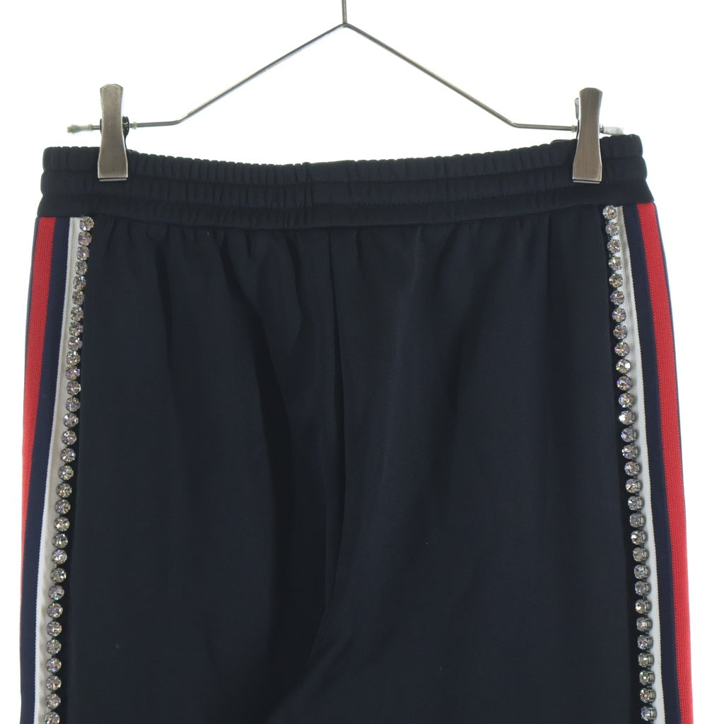 GUCCI(グッチ) Jogger Pants ラインストーン装飾 ジョガーパンツ ブラック 489720 X9F89