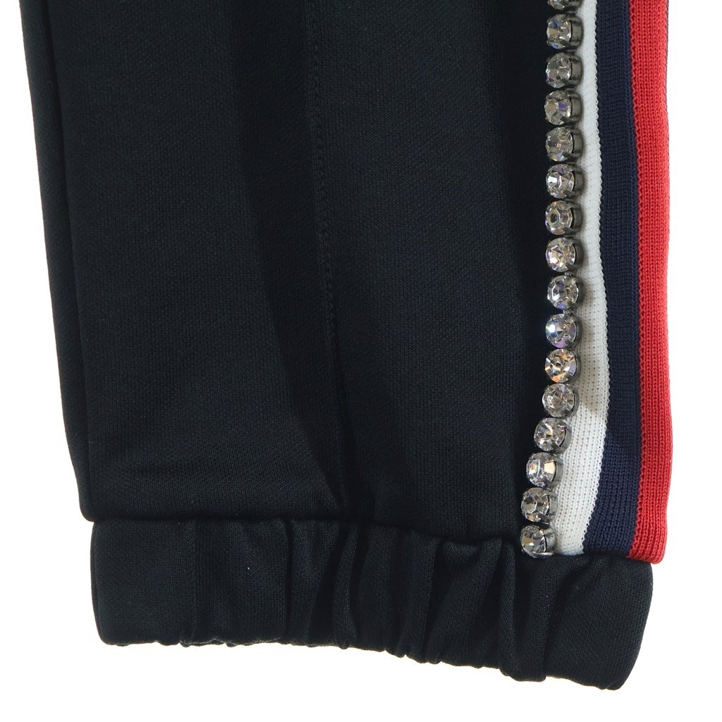 GUCCI(グッチ) Jogger Pants ラインストーン装飾 ジョガーパンツ ブラック 489720 X9F89