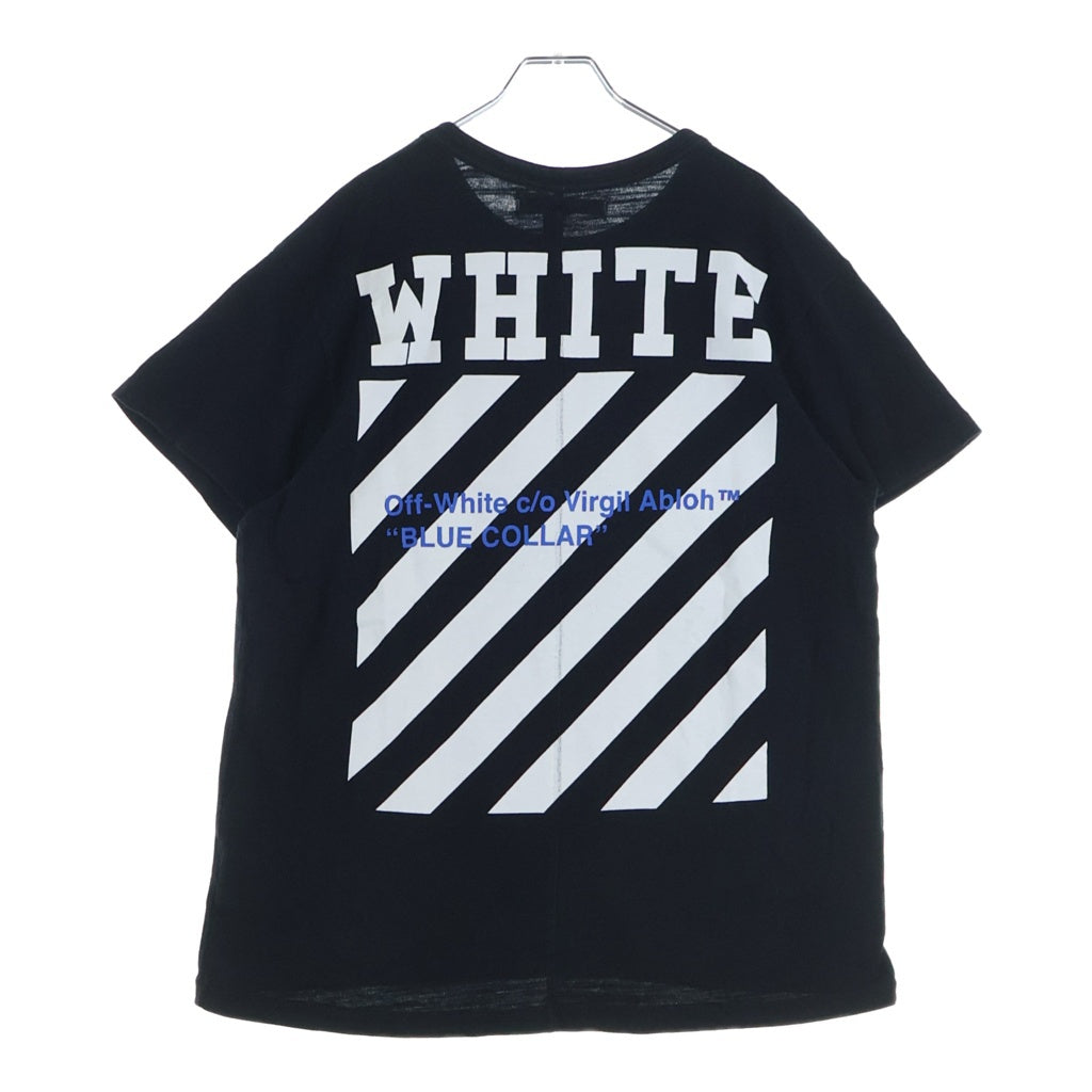 OFF-WHITE(オフホワイト) 16SS T-Shirt バックロゴ 半袖Tシャツ ブラック