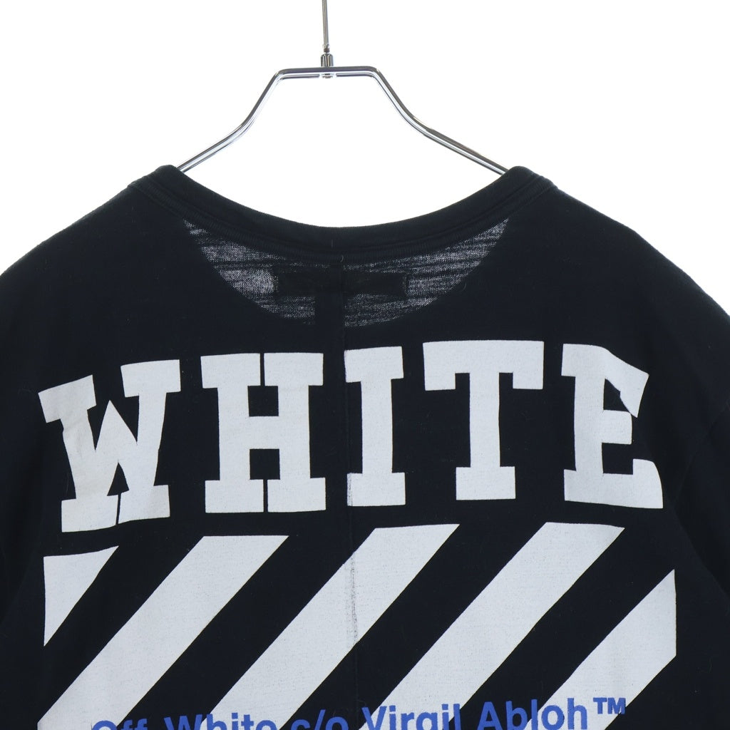 OFF-WHITE(オフホワイト) 16SS T-Shirt バックロゴ 半袖Tシャツ ブラック