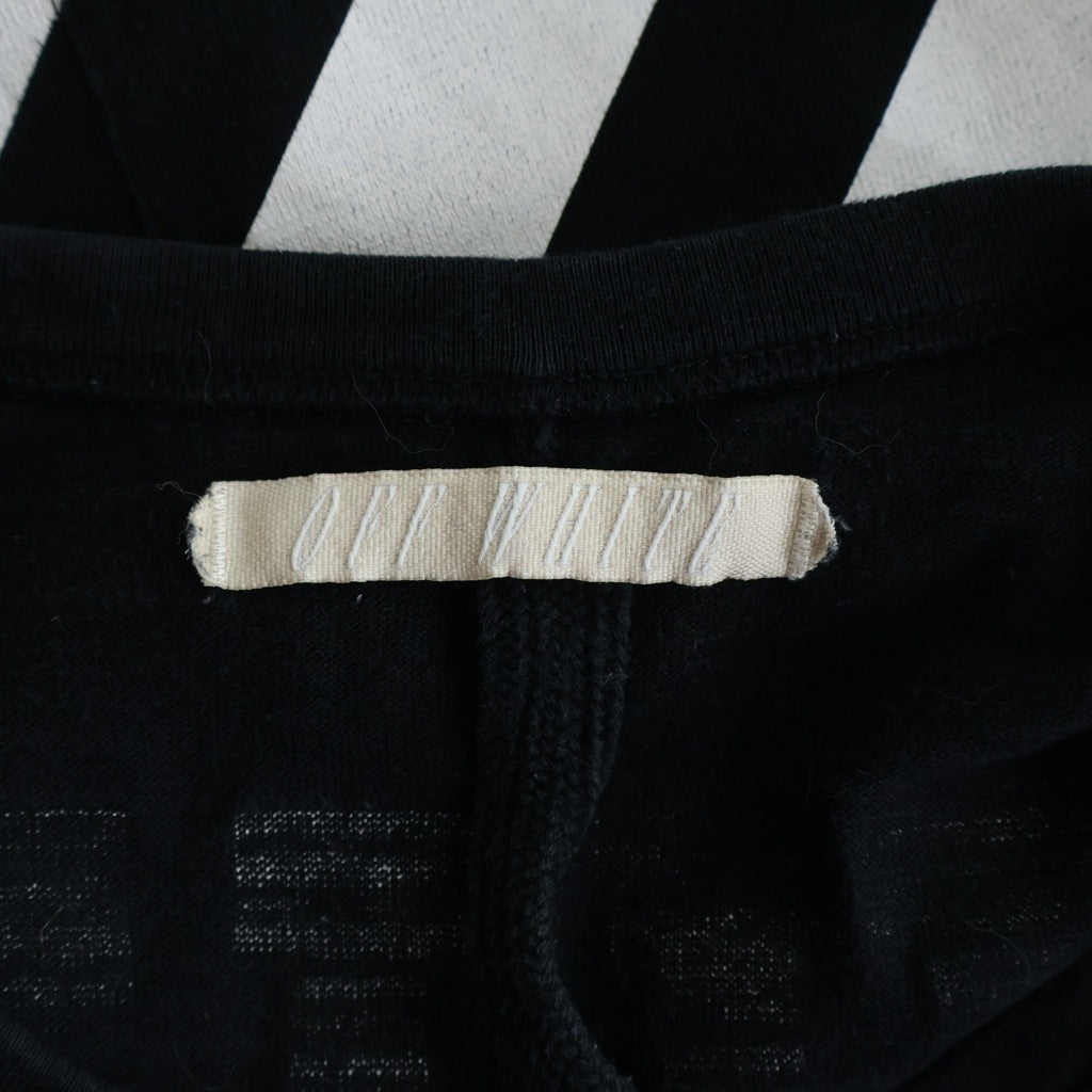 OFF-WHITE(オフホワイト) 16SS T-Shirt バックロゴ 半袖Tシャツ ブラック