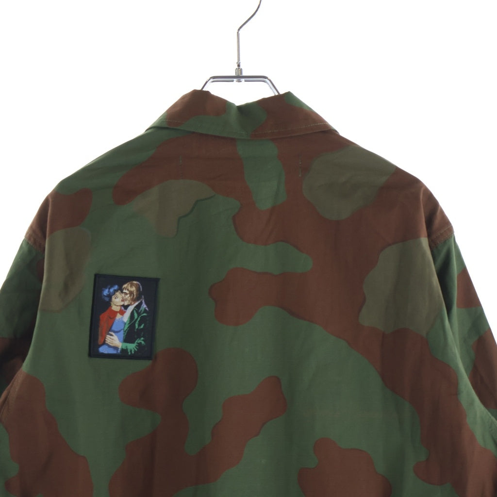 OFF-WHITE(オフホワイト) 19SS Military Jacket ワッペン ミリタリージャケット カーキ OMEL006R19A66021