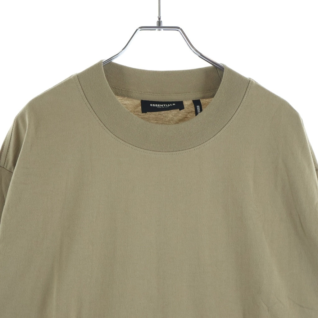 FEAR OF GOD ESSENTIALS(フィアオブゴッド エッセンシャルズ) L/S T-SHIRT リフレクター 長袖Tシャツ ロンT ベージュ