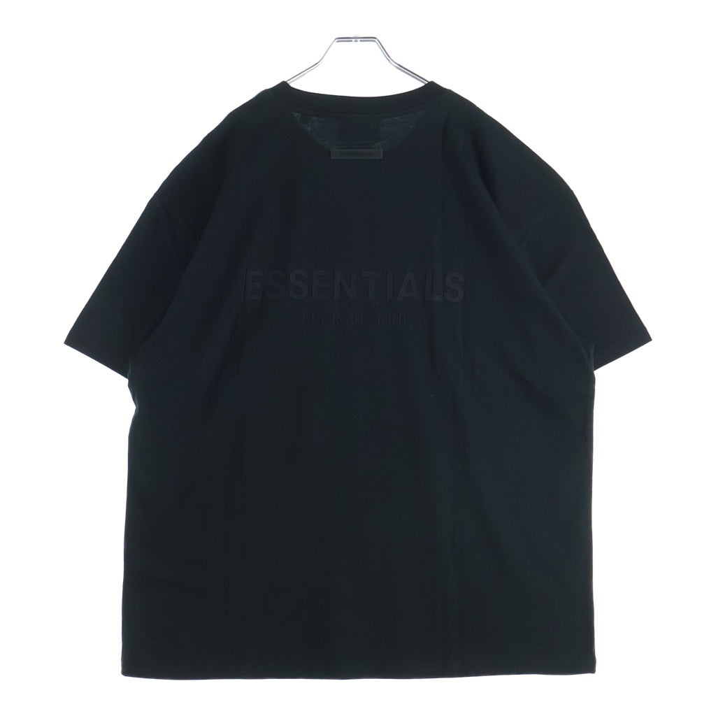 FEAR OF GOD ESSENTIALS(フィアオブゴッド エッセンシャルズ) S/S T-SHIRT ラバーロゴ 半袖Tシャツ ブラック