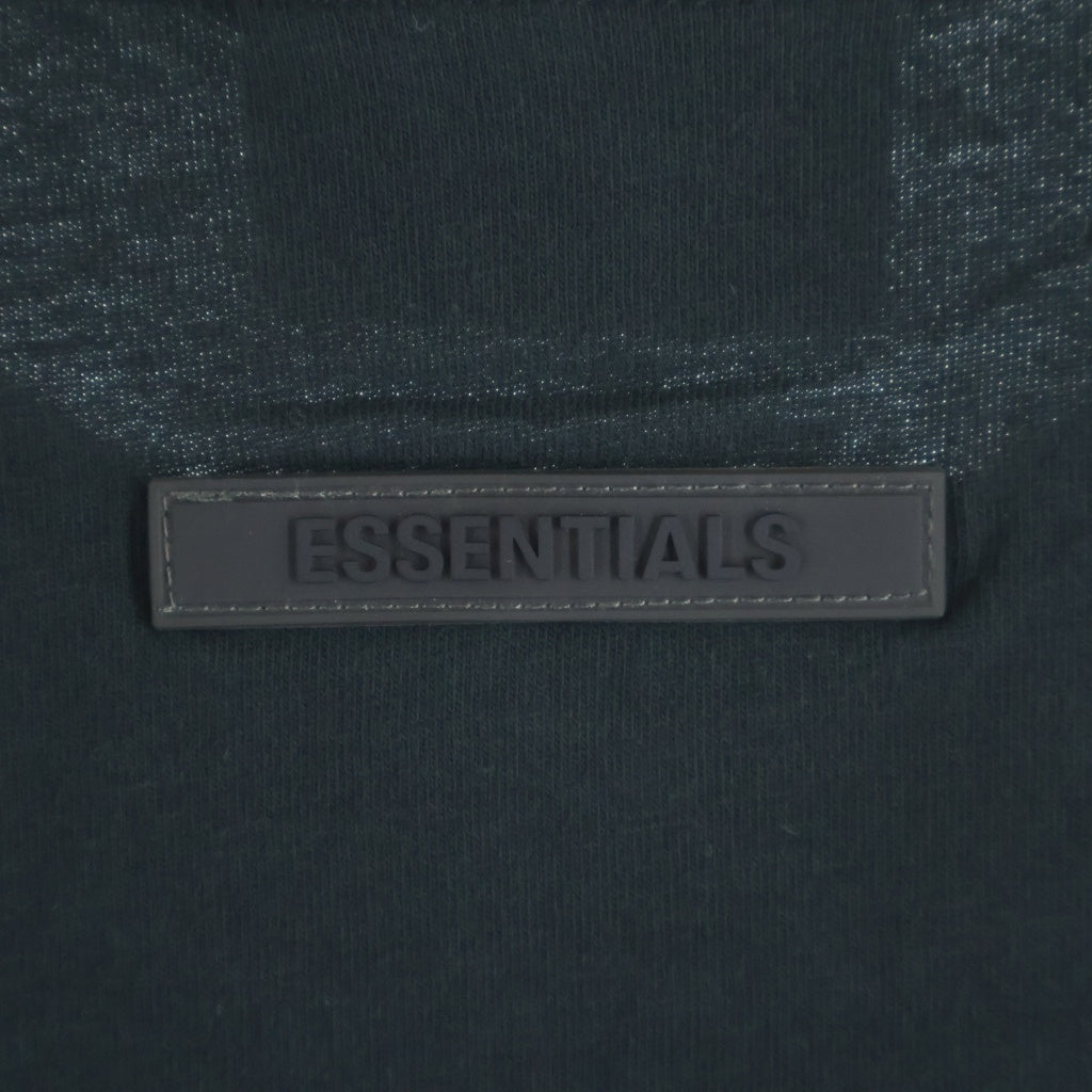 FEAR OF GOD ESSENTIALS(フィアオブゴッド エッセンシャルズ) S/S T-SHIRT ラバーロゴ 半袖Tシャツ ブラック