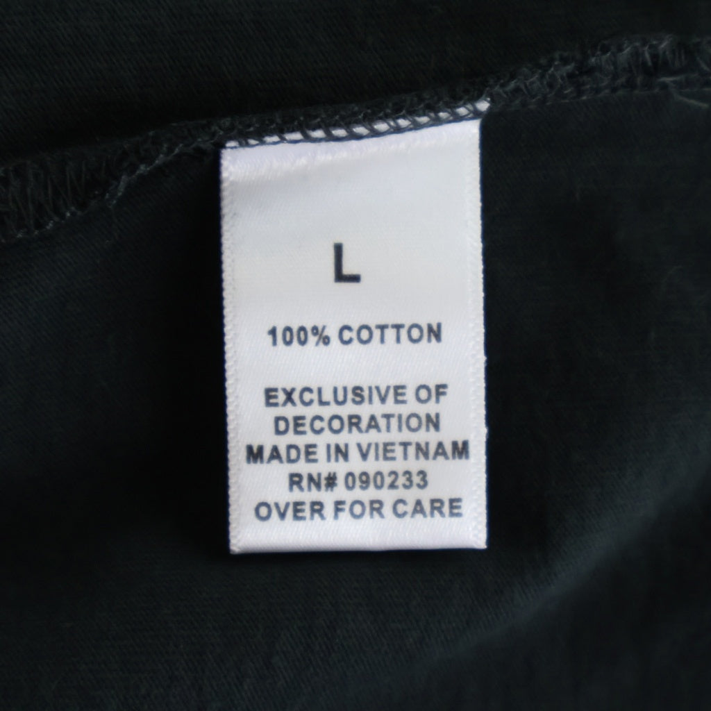 FEAR OF GOD ESSENTIALS(フィアオブゴッド エッセンシャルズ) S/S T-SHIRT ラバーロゴ 半袖Tシャツ ブラック