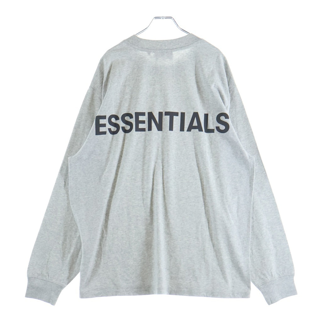 FEAR OF GOD ESSENTIALS(フィアオブゴッド エッセンシャルズ) L/S T-SHIRT リフレクター 長袖Tシャツ ロンT グレー
