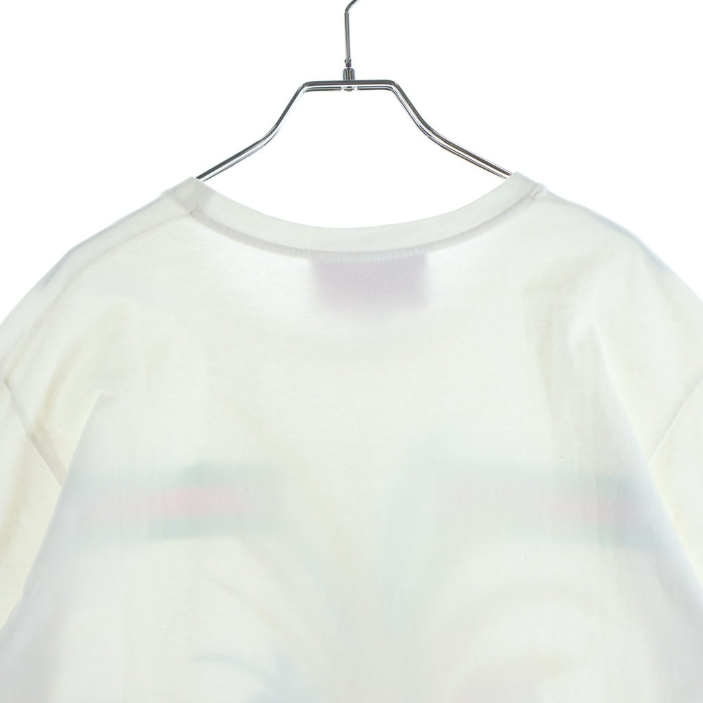 GUCCI(グッチ) 22SS Tiger T-Shirt タイガープリント 半袖Tシャツ ホワイト 548334 XJD3W