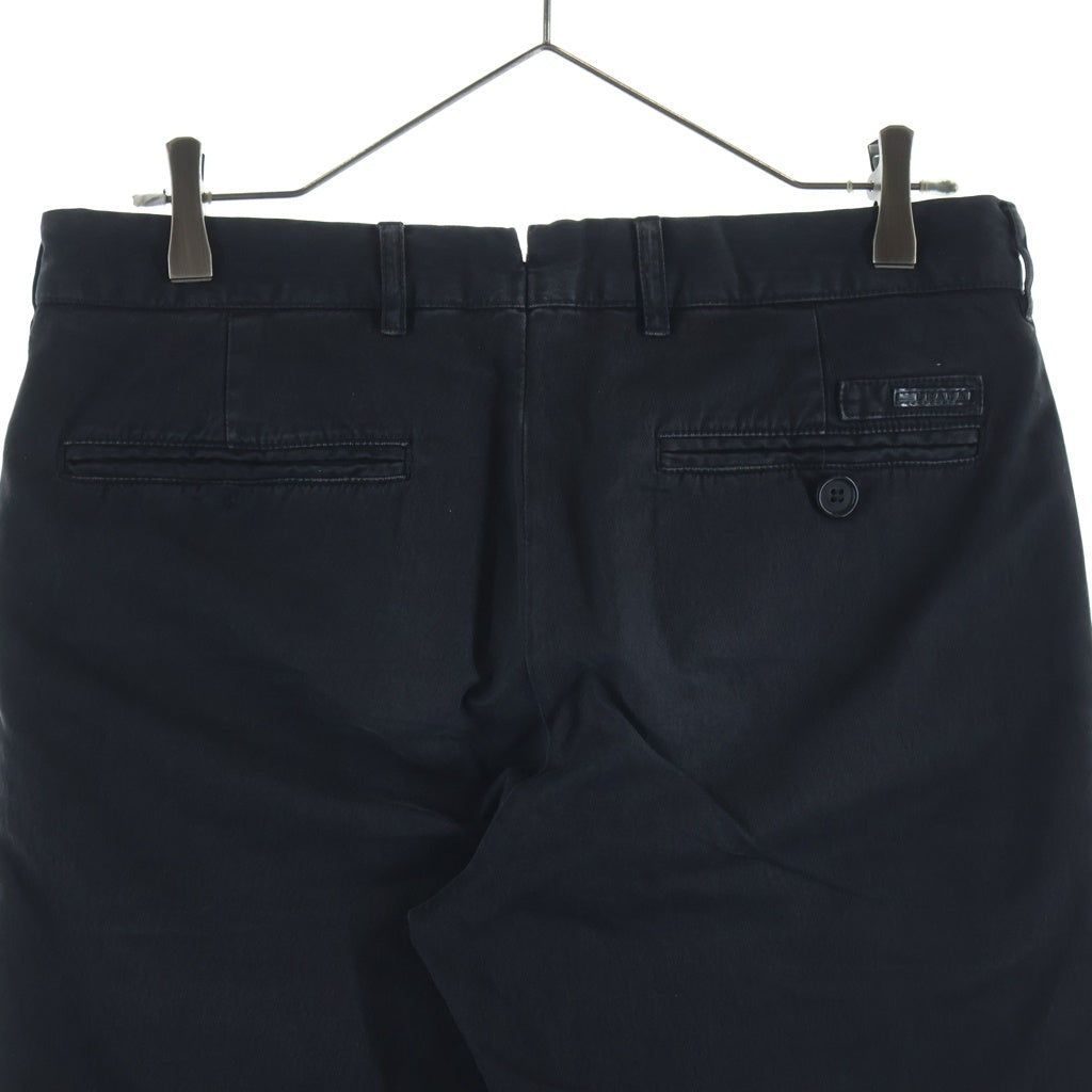 PRADA(プラダ) Cotton Straight Pants コットンストレートパンツ グレー SPE12