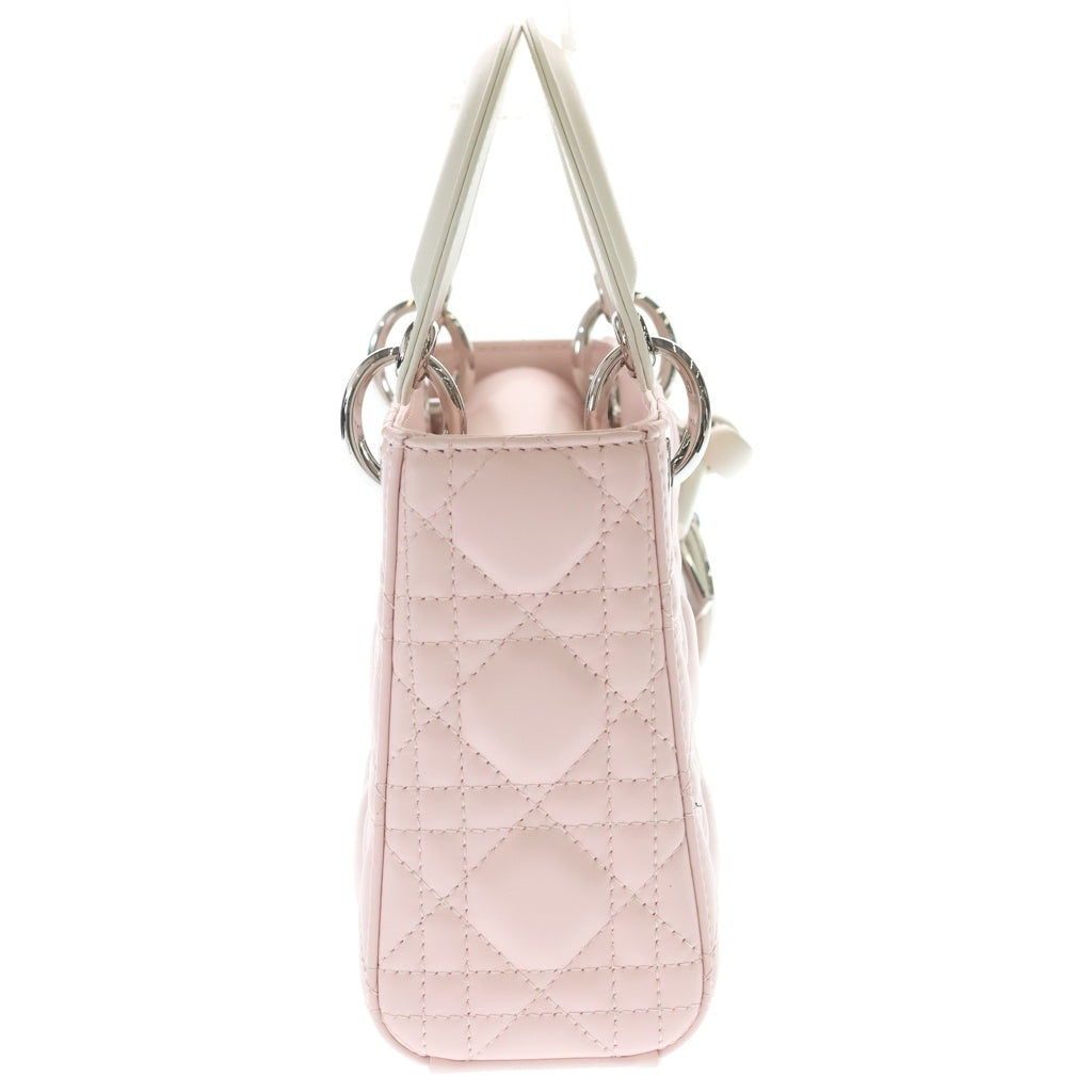 Christian Dior(クリスチャンディオール) Lady Dior チェーンバッグ ミニ ショルダーバッグ ピンク レディース