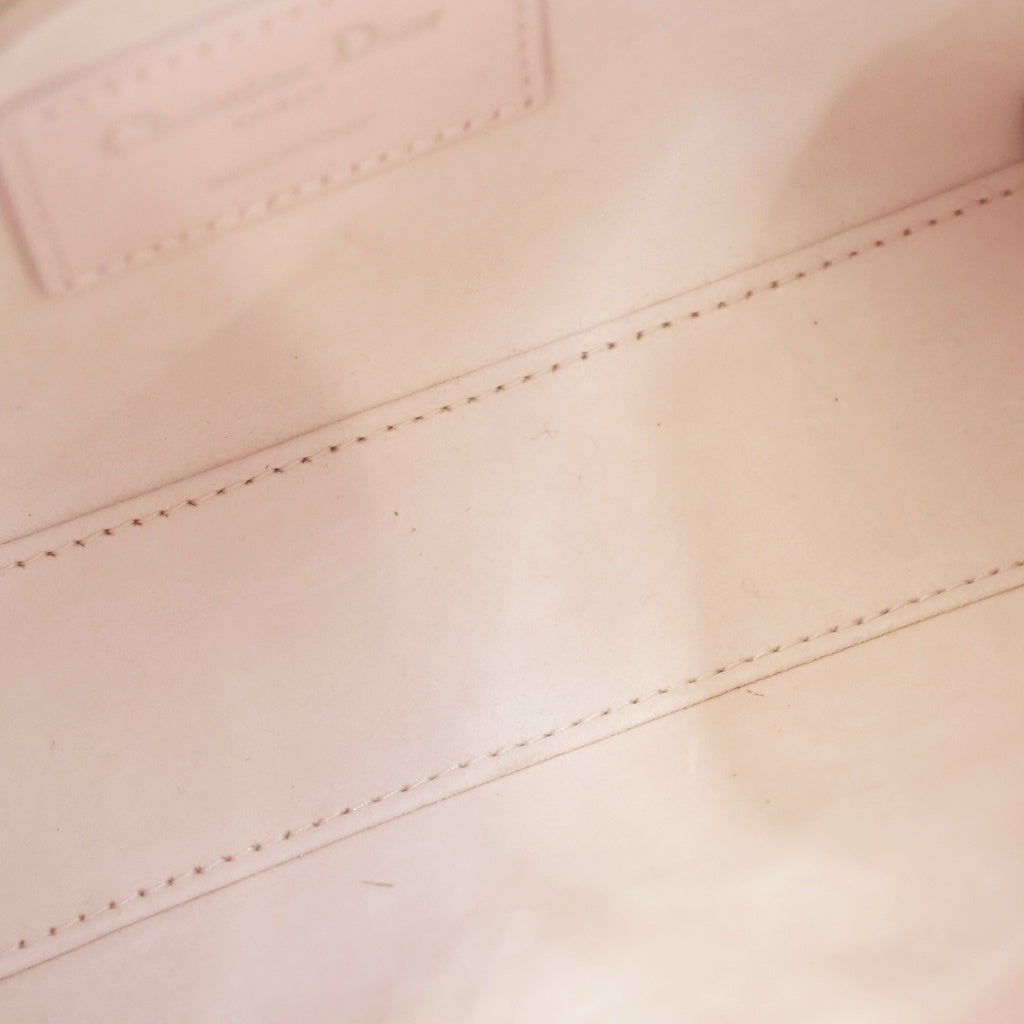 Christian Dior(クリスチャンディオール) Lady Dior チェーンバッグ ミニ ショルダーバッグ ピンク レディース