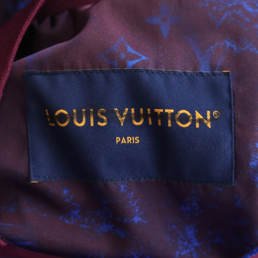 LOUIS VUITTON(ルイヴィトン) Printed Nylon Pullover RM251MM RBL HSB14W プリントナイロンプルオーバー パープル/ブルー
