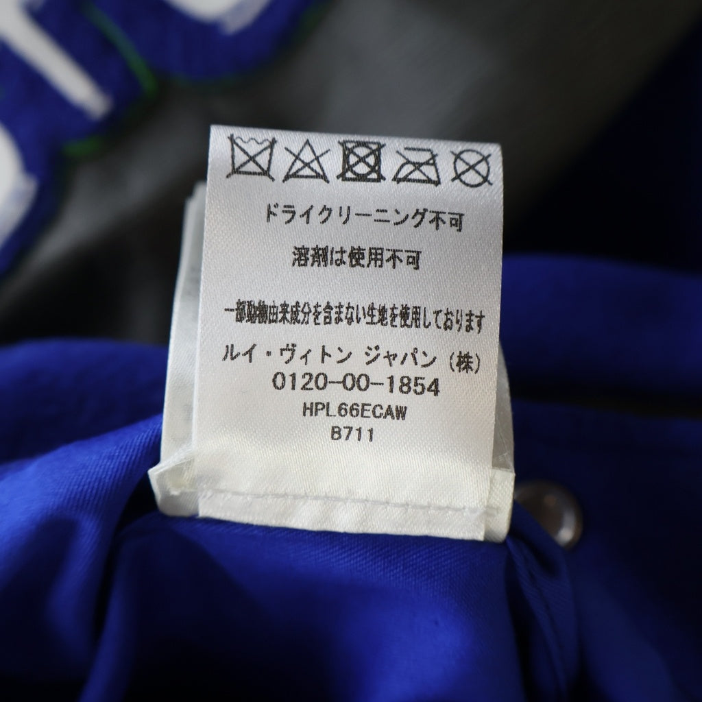 LOUIS VUITTON(ルイヴィトン) 23AW 袖レザー切替 バーシティジャケット