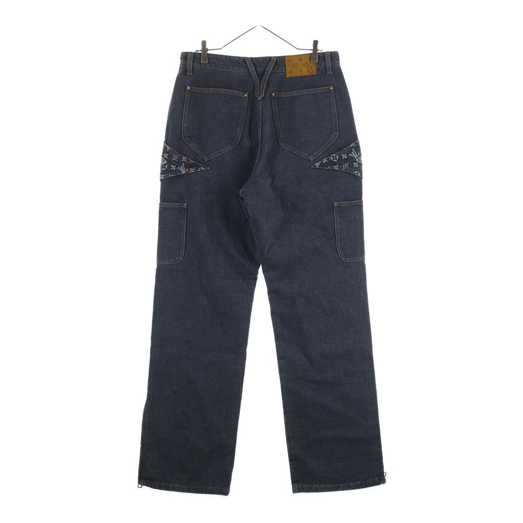 LOUIS VUITTON(ルイヴィトン) 23AW monogram flower denim pants RM232 Y92 HPD92W モノグラム フラワー デニムパンツ ブラック