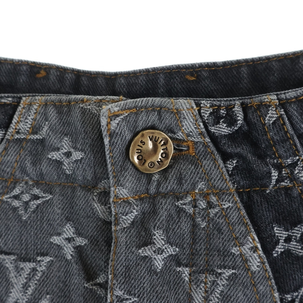 LOUIS VUITTON(ルイヴィトン) 23AW monogram flower denim pants RM232