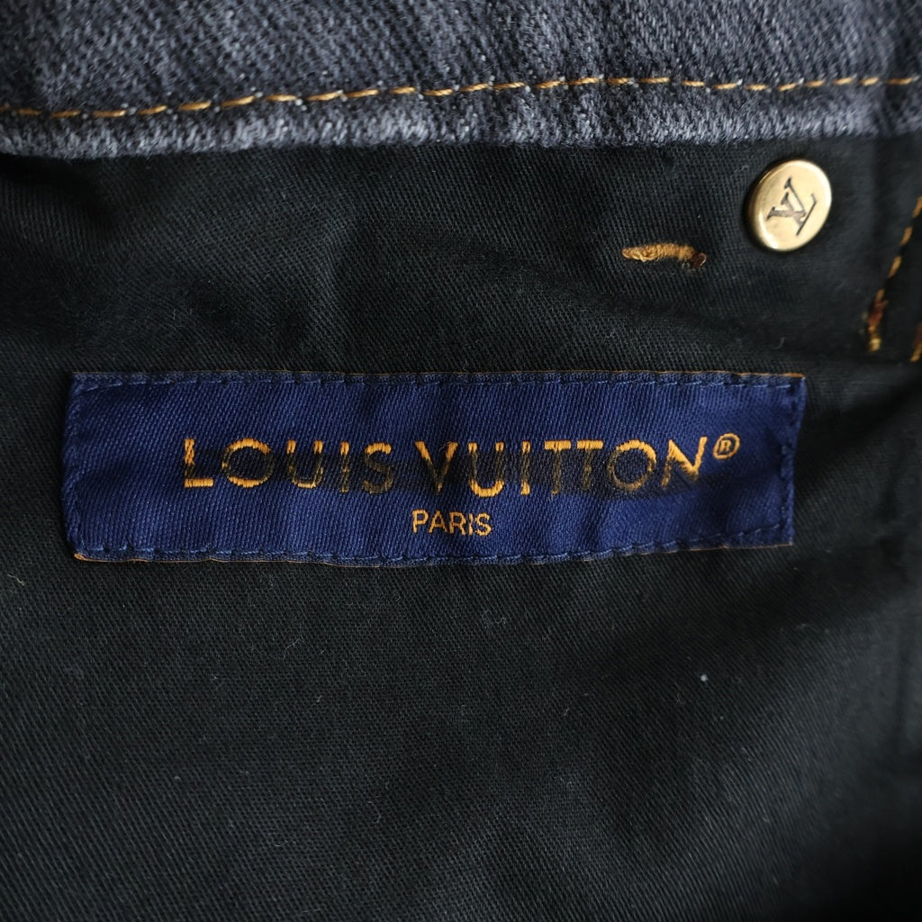 LOUIS VUITTON(ルイヴィトン) 23AW monogram flower denim pants RM232