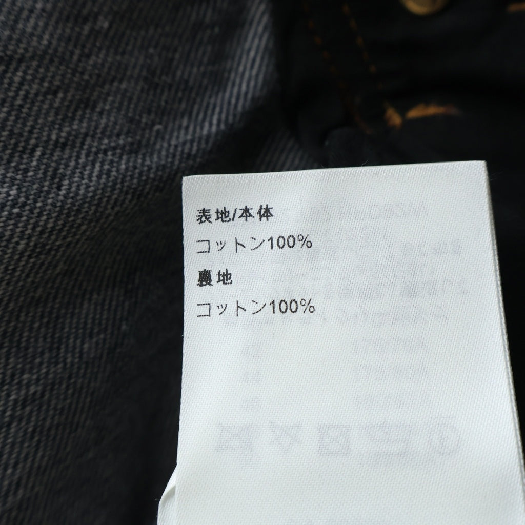 LOUIS VUITTON(ルイヴィトン) 23AW monogram flower denim pants RM232 Y92 HPD92W モノグラム フラワー デニムパンツ ブラック