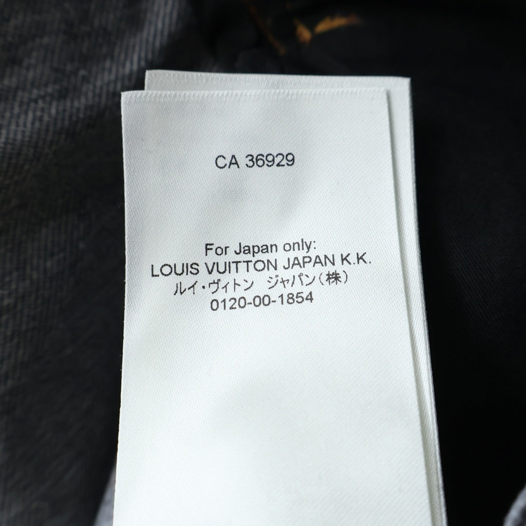LOUIS VUITTON(ルイヴィトン) 23AW monogram flower denim pants RM232 Y92 HPD92W モノグラム フラワー デニムパンツ ブラック