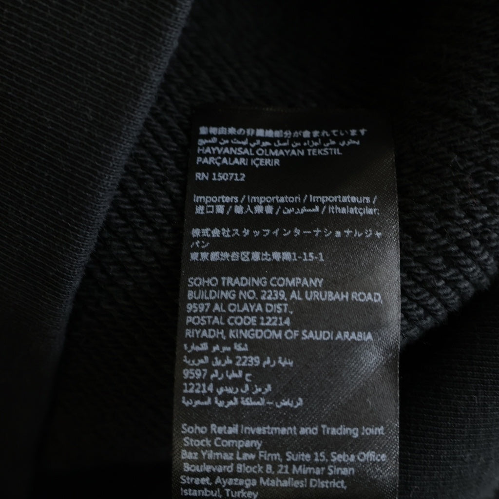 AMIRI(アミリ) PEGASUS HOODIE AMJYHD1080 ペガサスプリント プルオーバーフーディーパーカー ブラック