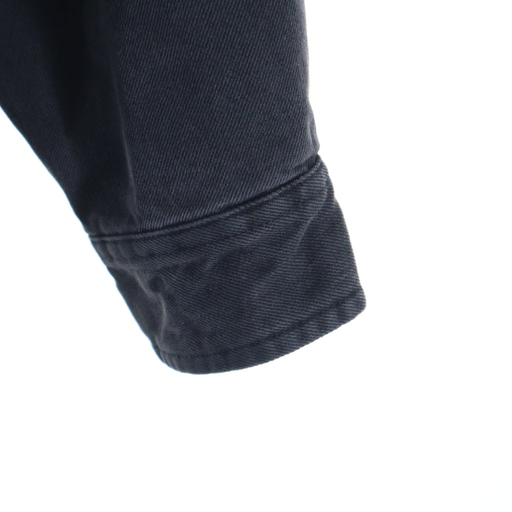SUPREME(シュプリーム) 25AW Quilted Lined Denim Snap Shirt Black 裏地キルティング 長袖デニムシャツ ブラック