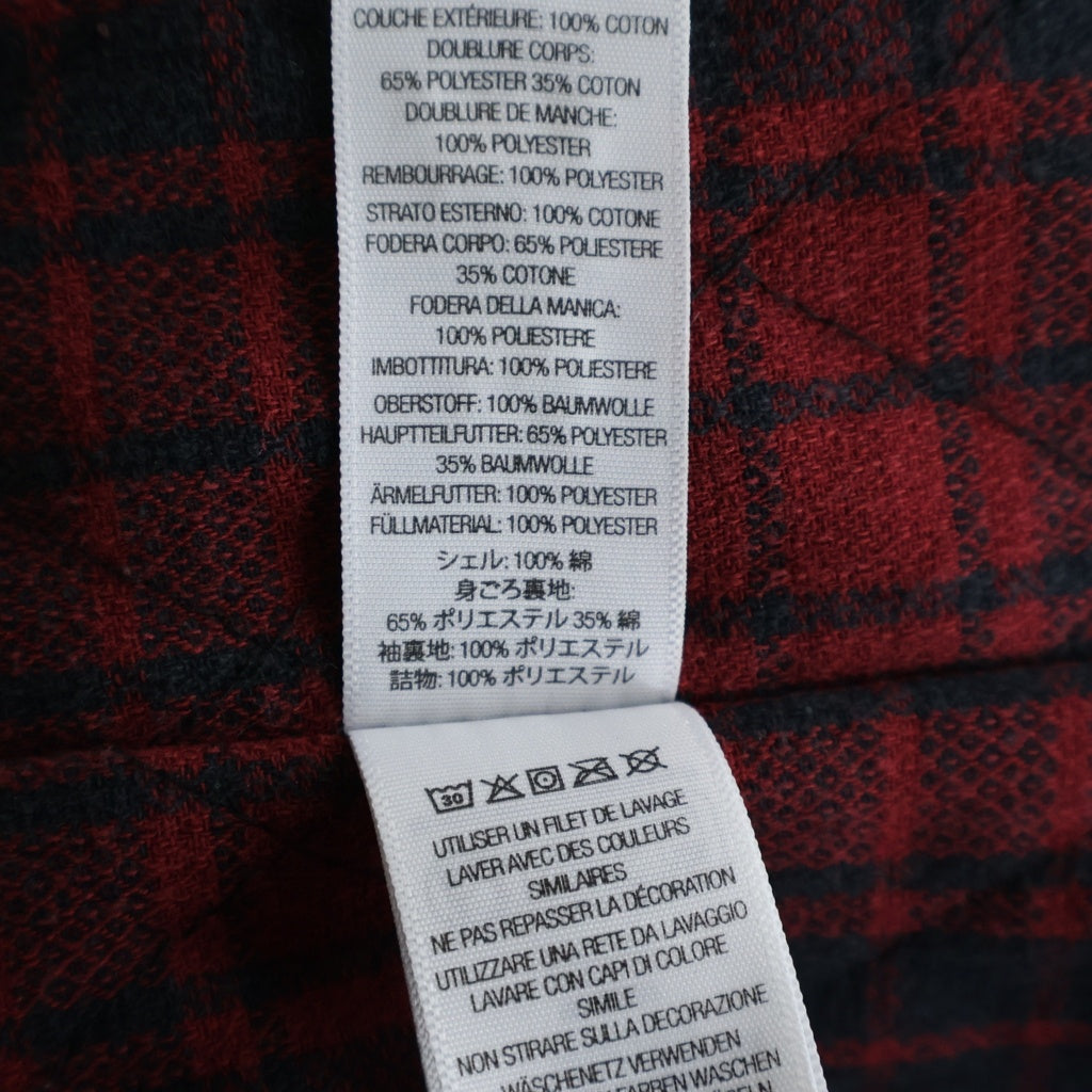 SUPREME(シュプリーム) 25AW Quilted Lined Denim Snap Shirt Black 裏地キルティング 長袖デニムシャツ ブラック