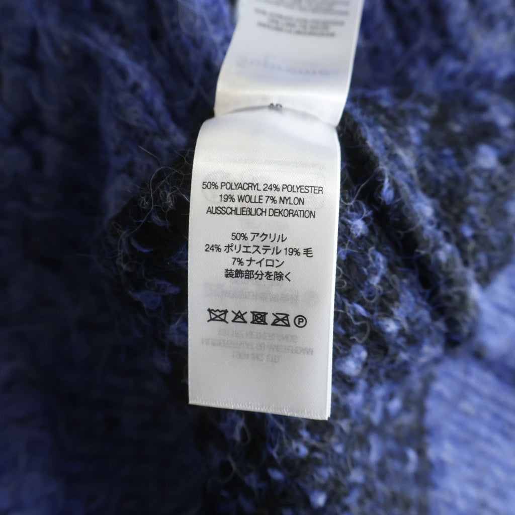 SUPREME(シュプリーム) 24AW Textured Knotted Cardigan Blue テクスチャー ノット ニットカーディガン ブルー