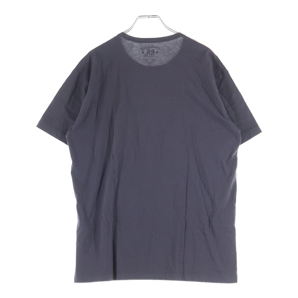 RRL(ダブルアールエル) Ranch Logo Tee Charcoal 半袖Tシャツ グレー