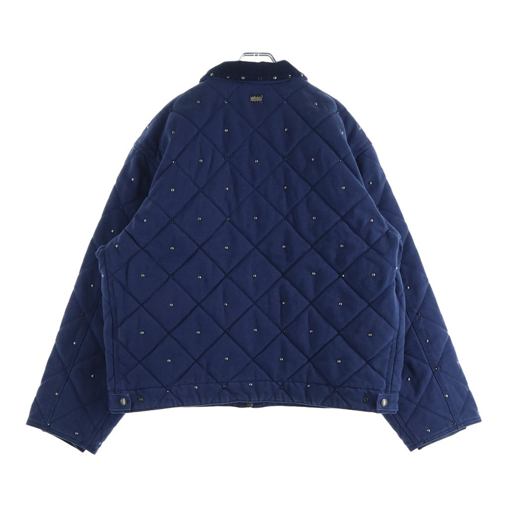 SUPREME(シュプリーム) 25AW?B.B.Simon Quilted Work Jacket Navy B.Bサイモン キルティング スタッズワークジャケット ネイビー