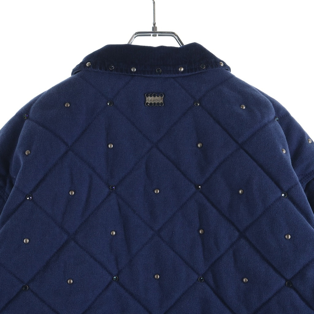 SUPREME(シュプリーム) 25AW?B.B.Simon Quilted Work Jacket Navy B.Bサイモン キルティング スタッズワークジャケット ネイビー