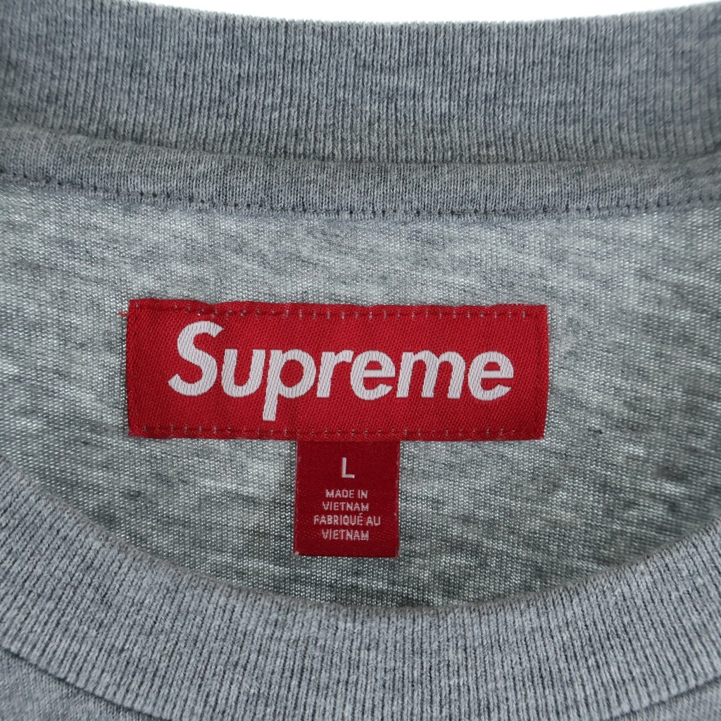 SUPREME(シュプリーム) 26SS Greek S/S Top Heather Grey グリーク 半袖Tシャツ グレー