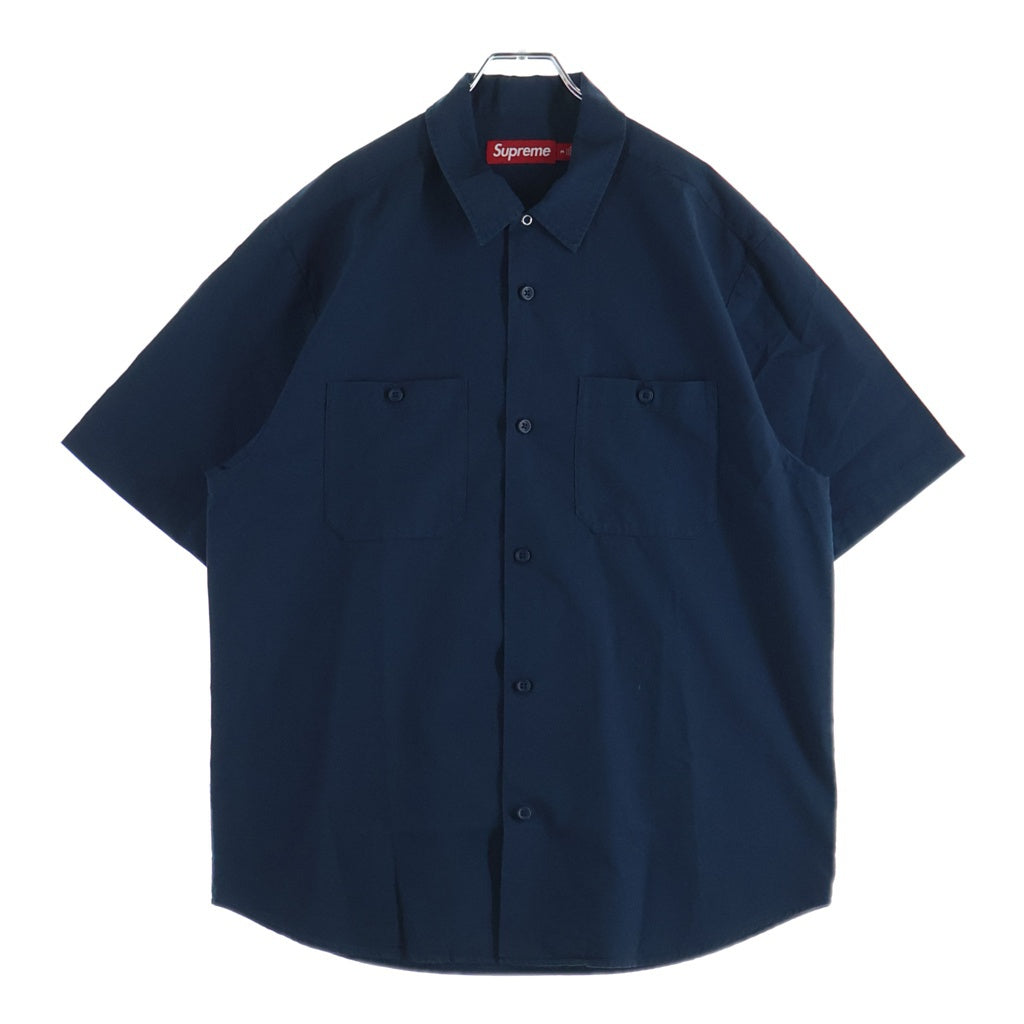 SUPREME(シュプリーム) 26SS Cigarette S/S Shirt Navy シガレット 半袖シャツ ネイビー