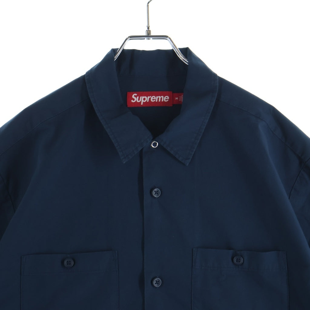 SUPREME(シュプリーム) 26SS Cigarette S/S Shirt Navy シガレット 半袖シャツ ネイビー