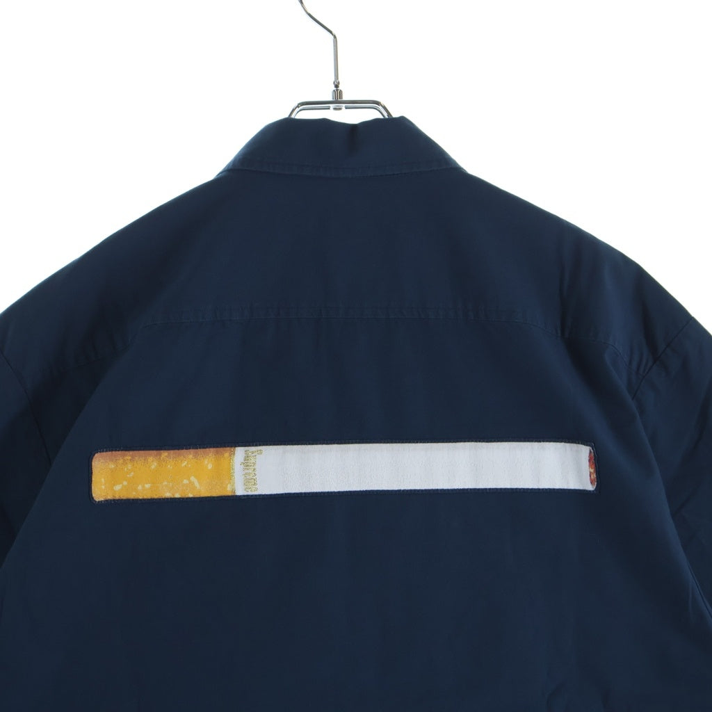 SUPREME(シュプリーム) 26SS Cigarette S/S Shirt Navy シガレット 半袖シャツ ネイビー