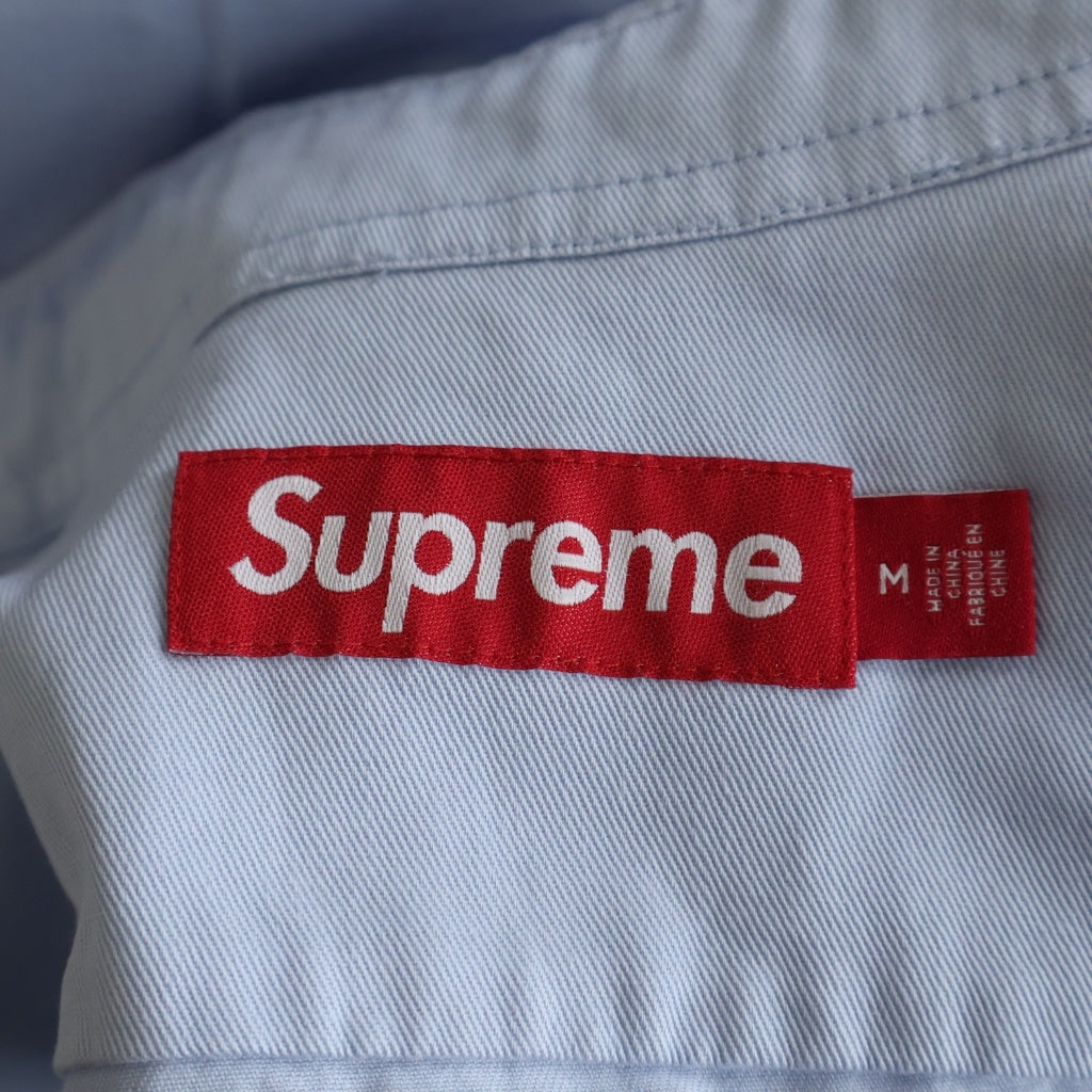 SUPREME(シュプリーム) 26SS Small Box Shirt Light Blue スモールボックスロゴ 長袖シャツ ブルー