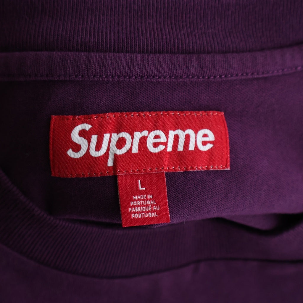 SUPREME(シュプリーム) 25SS Small Box Tee Purple スモールボックスロゴ 半袖Tシャツ パープル