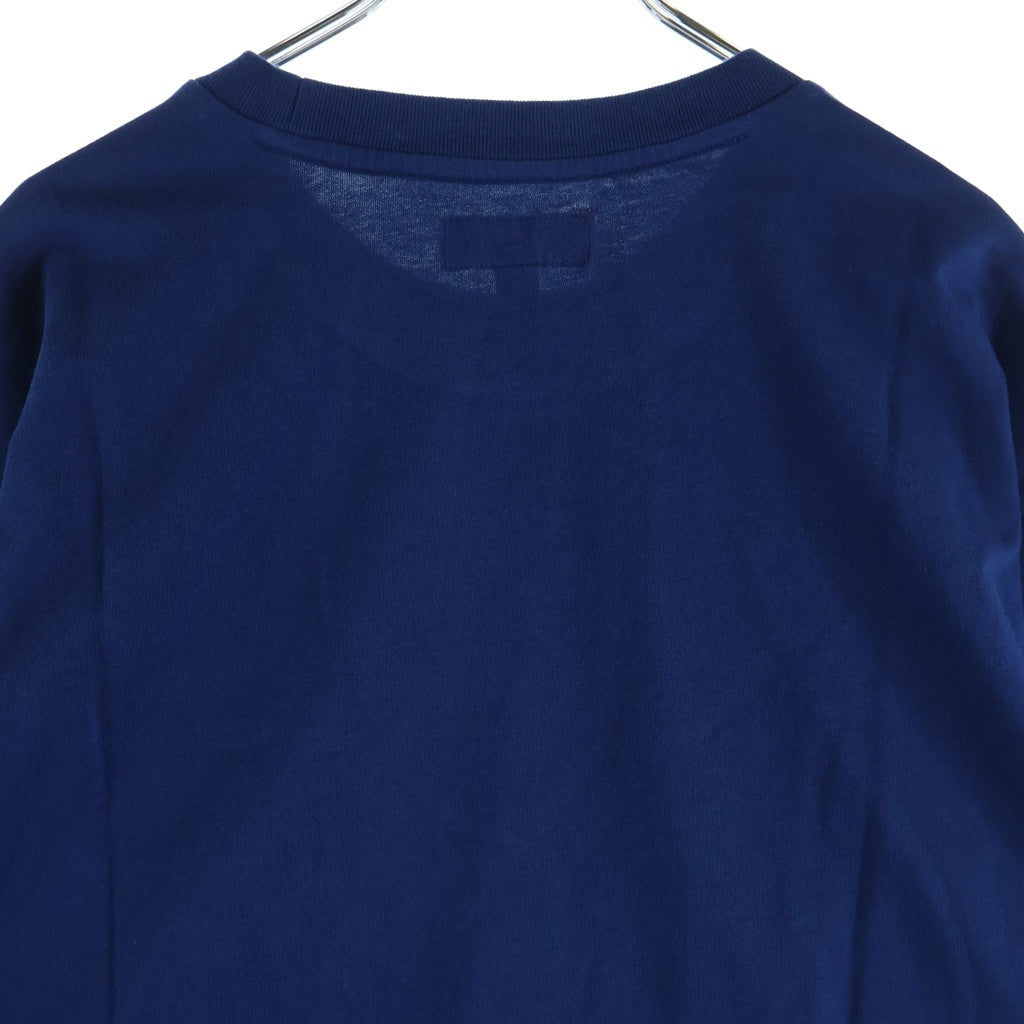SUPREME(シュプリーム) 24AW Small Box L/S Tee Dark Royal スモールボックスロゴ 長袖Tシャツ ロンT ネイビー