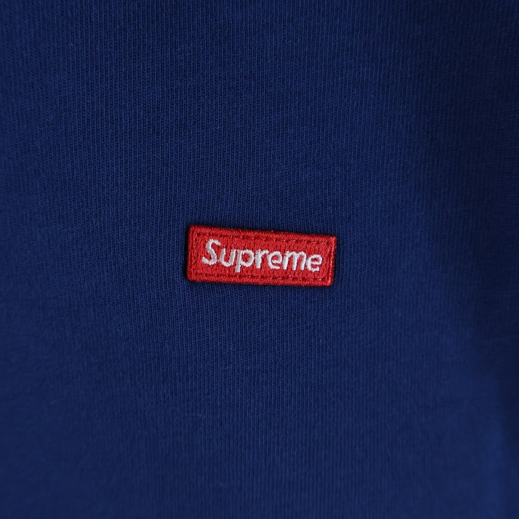 SUPREME(シュプリーム) 24AW Small Box L/S Tee Dark Royal スモールボックスロゴ 長袖Tシャツ ロンT ネイビー