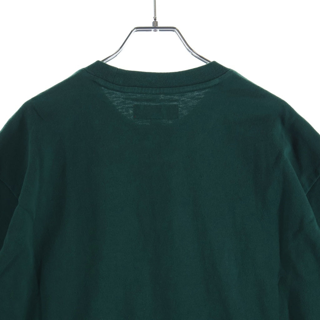 SUPREME(シュプリーム) 25AW Collegiate Appliqu? S/S Top Green カレッジ アップリケ 半袖Tシャツ グリーン